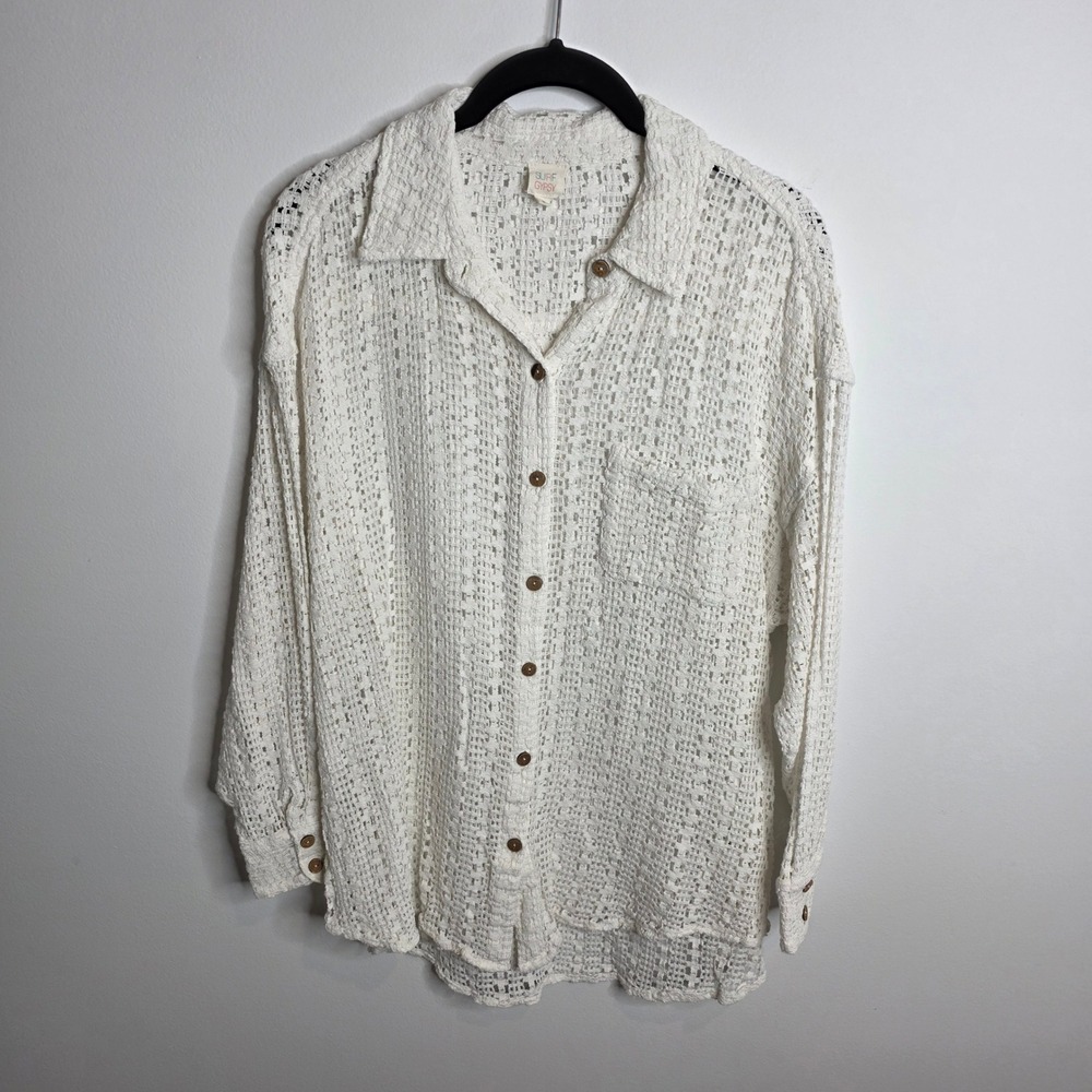 Surf‎ Gypsy Button Up Womens Small